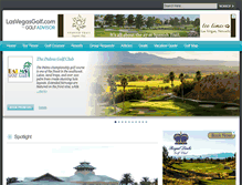 Tablet Screenshot of lasvegasgolf.com